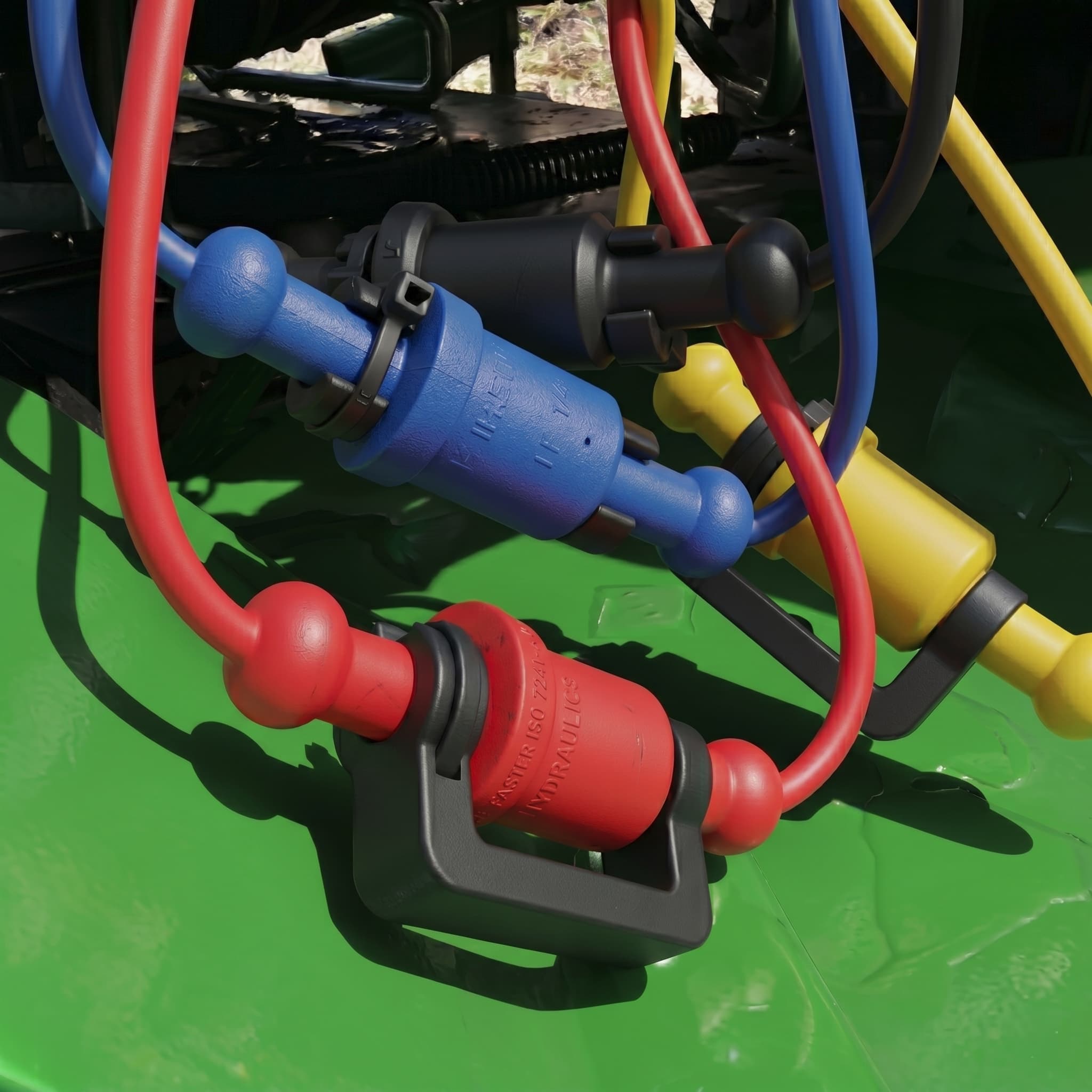 Hydraulic Cap Clamps (set of 4)